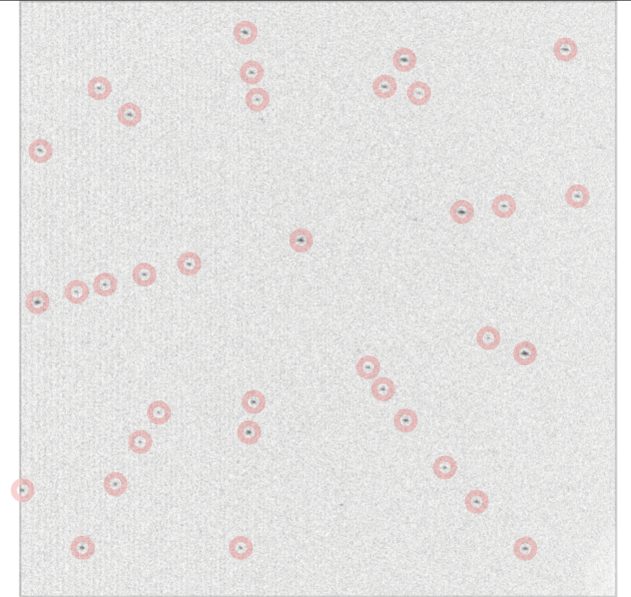 Robust areal diffraction peak detection based on Shannon entropy